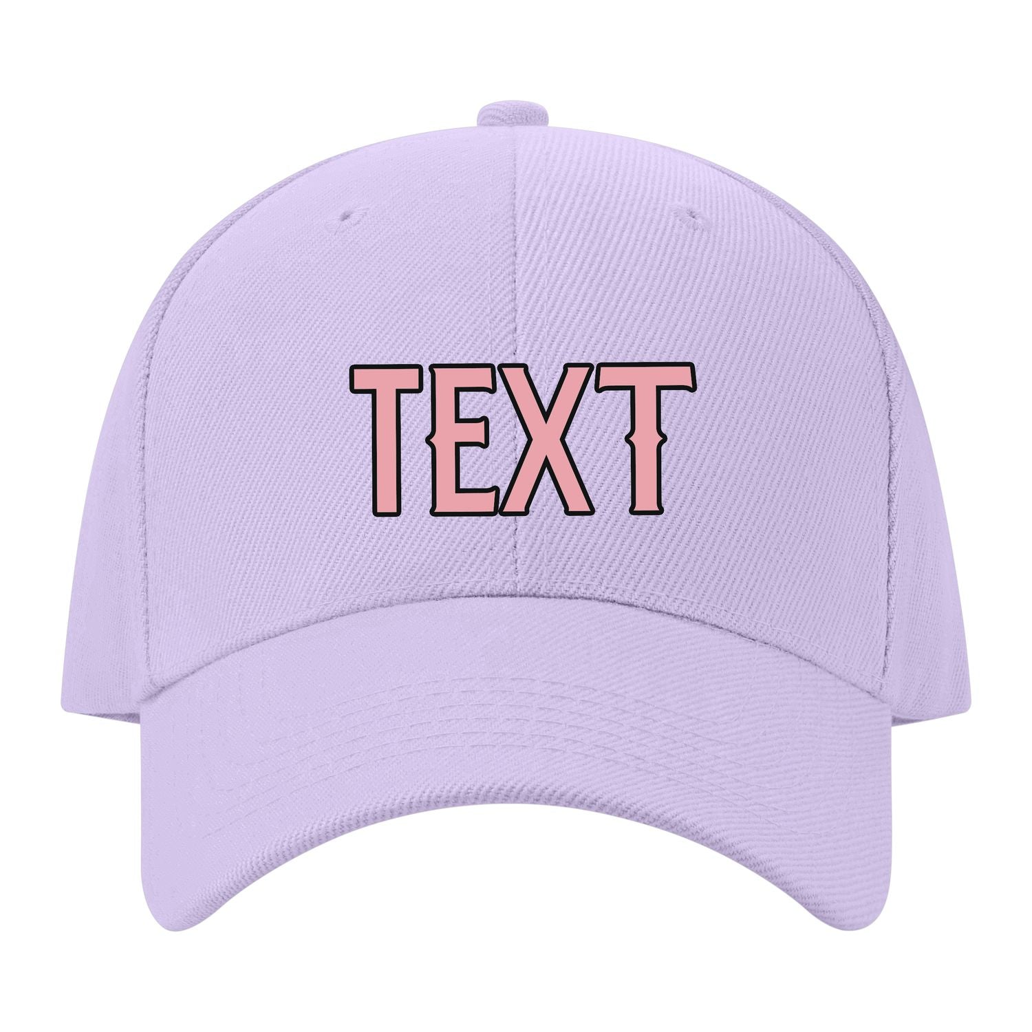 Custom Lavender Gray Light Emerald Green Hat 12B21721