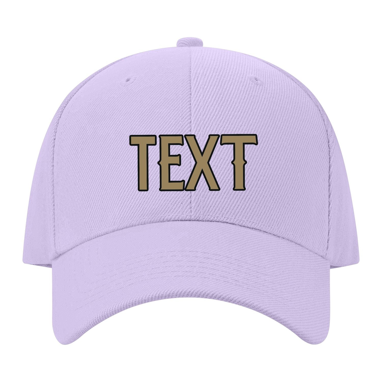 Custom Lavender Gray Goldenrod Hat 12B21725