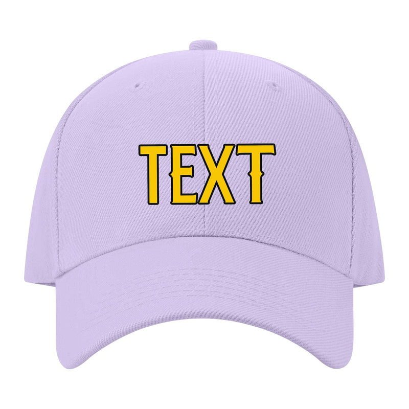 Custom Lavender Gray Peach Powder Hat 12B21730