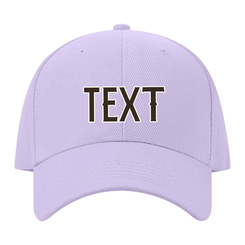 Custom Lavender Gray Black Hat 12B21801