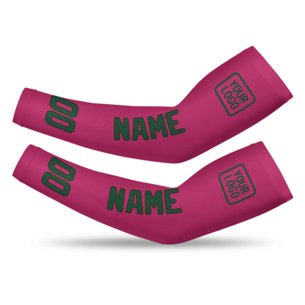 Custom Pink Green Arm Sleeve