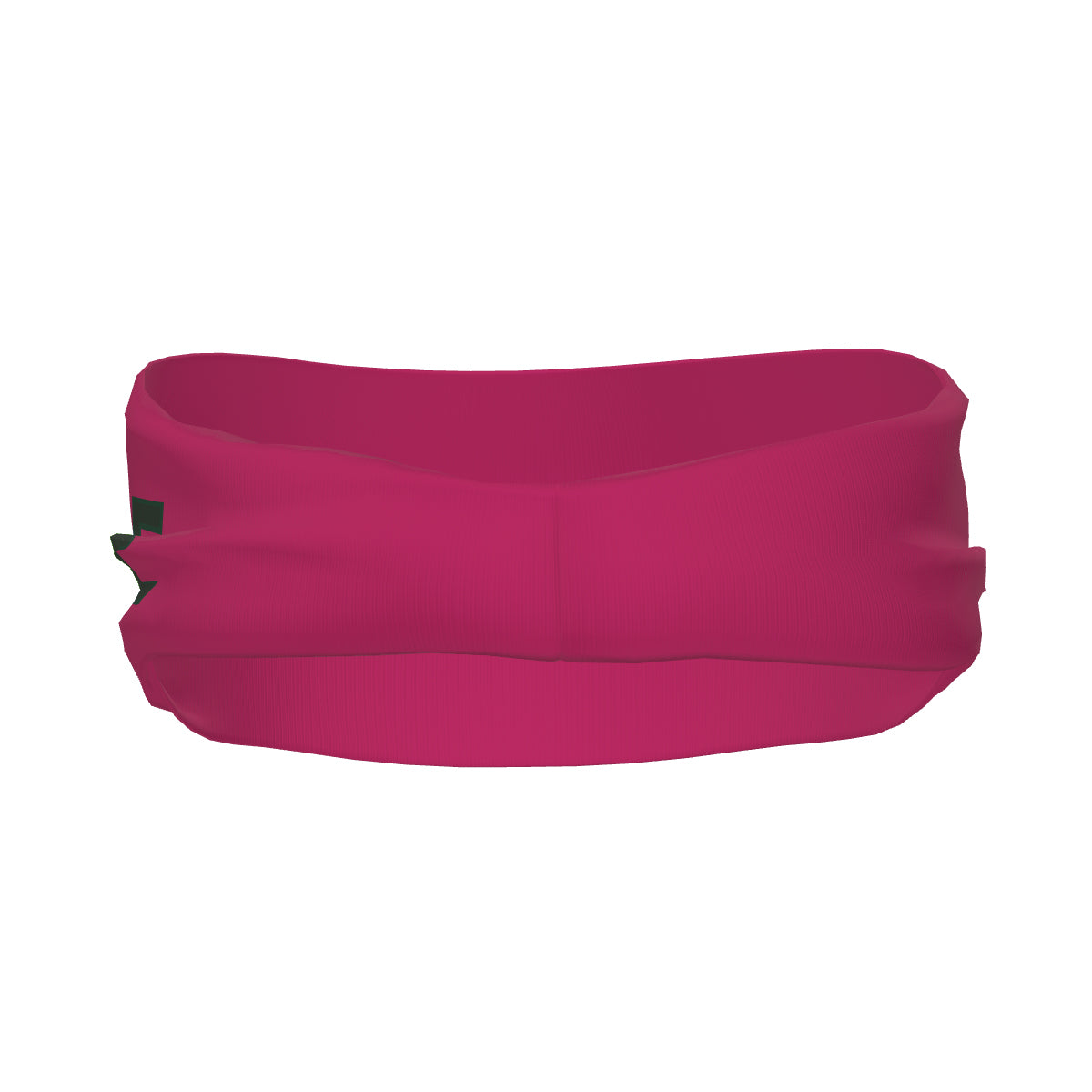 Custom Pink Dark Green Sports headband