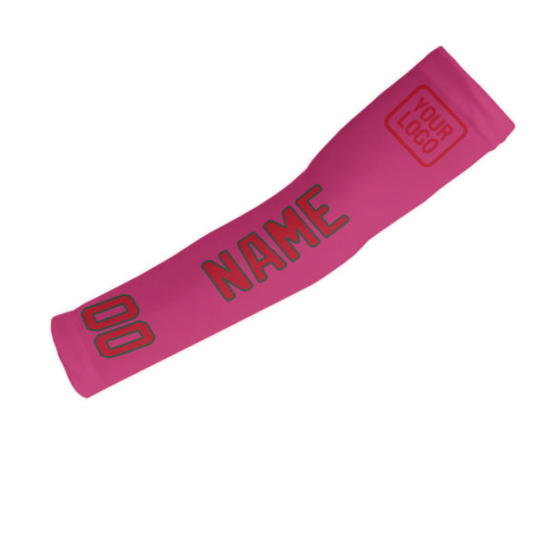 Custom Pink Red Arm Sleeve