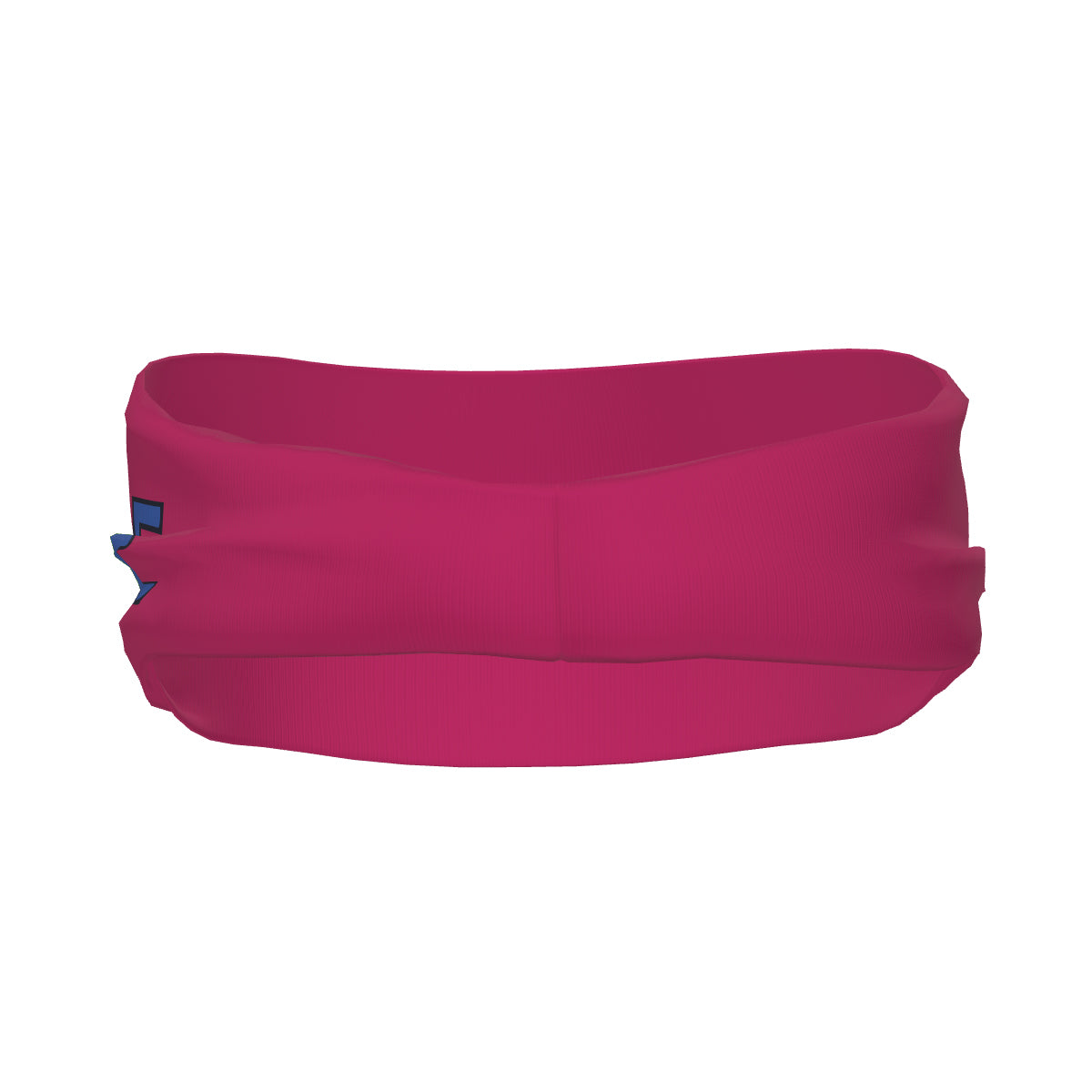 Custom Pink Sky Blue Sports headband