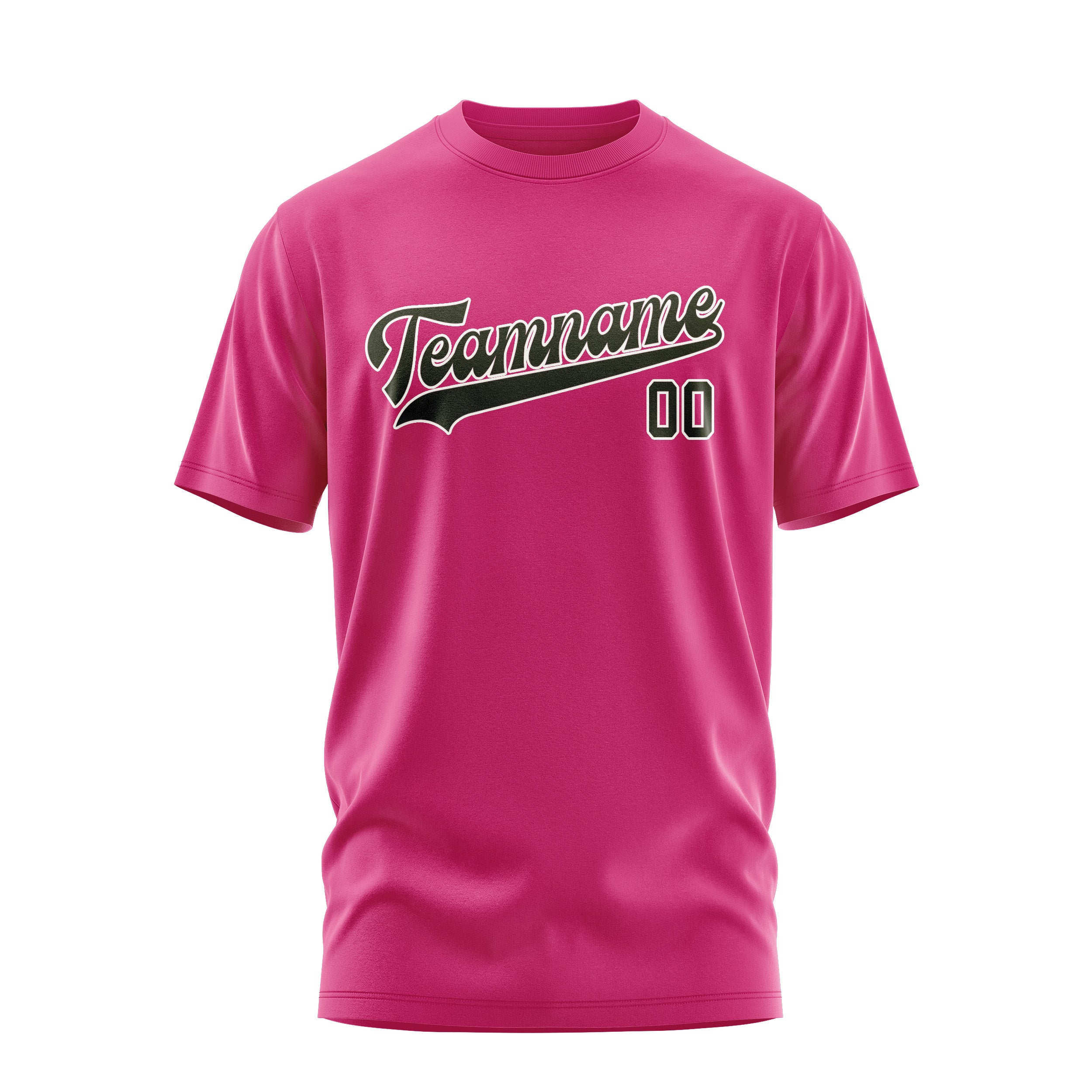 Custom Pink Olive T-Shirt