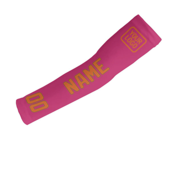 Custom Pink Orange Arm Sleeve
