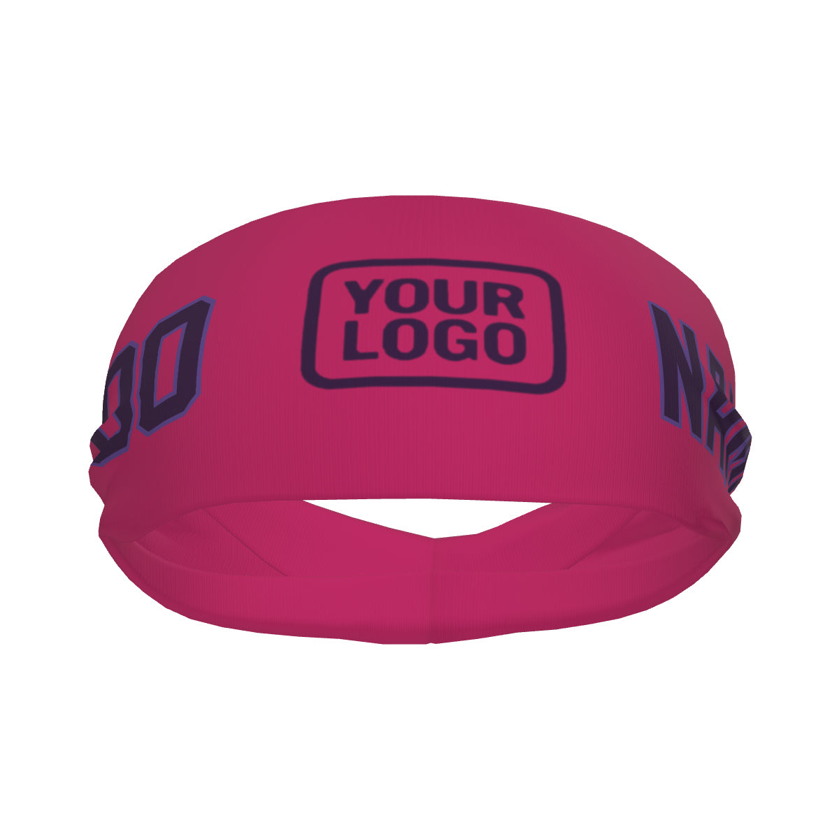 Custom Pink Purple Sports headband