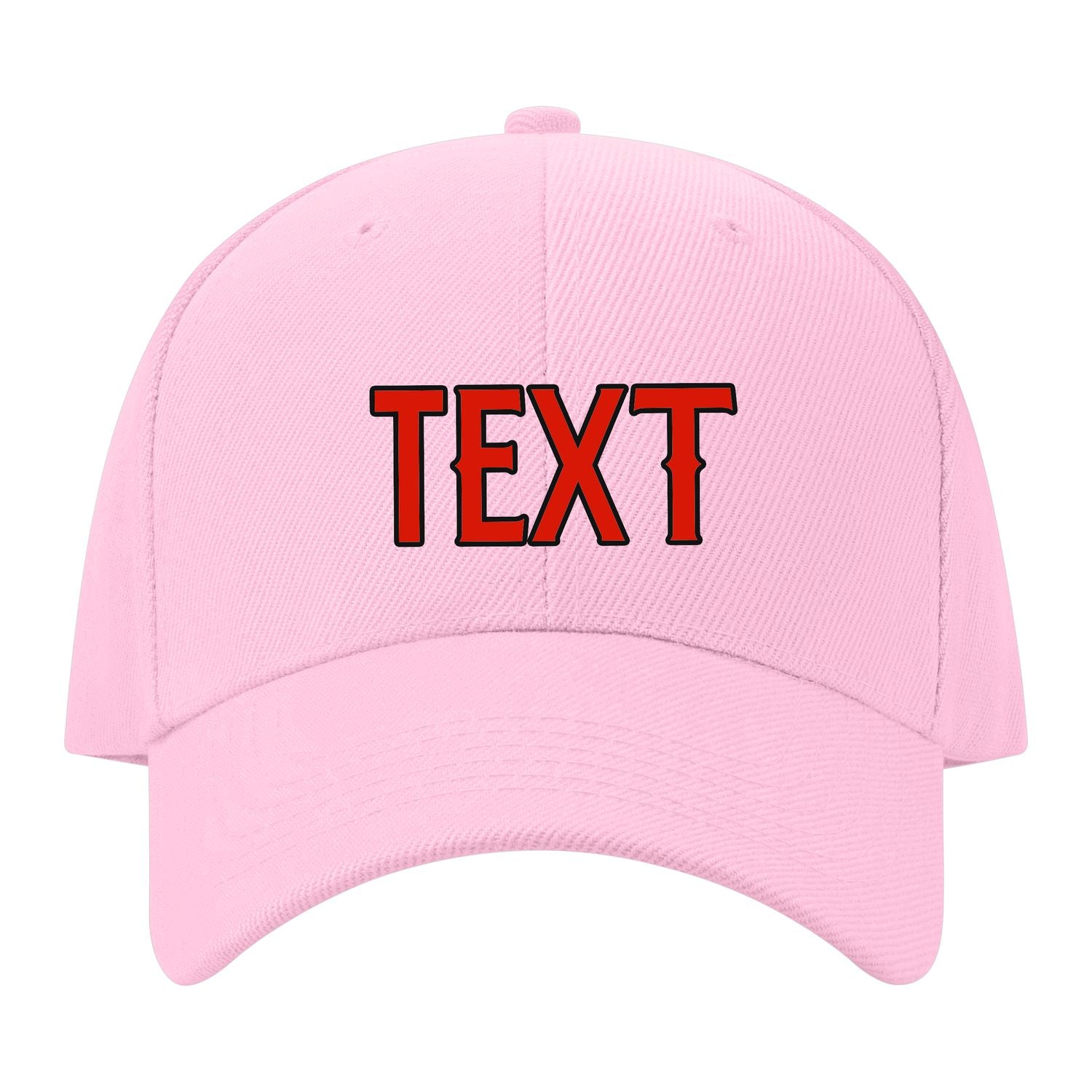 Custom Light Pink Lavender Gray Hat 13B21712