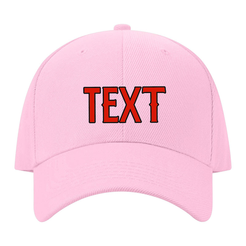 Custom Light Pink Lavender Gray Hat 13B21712