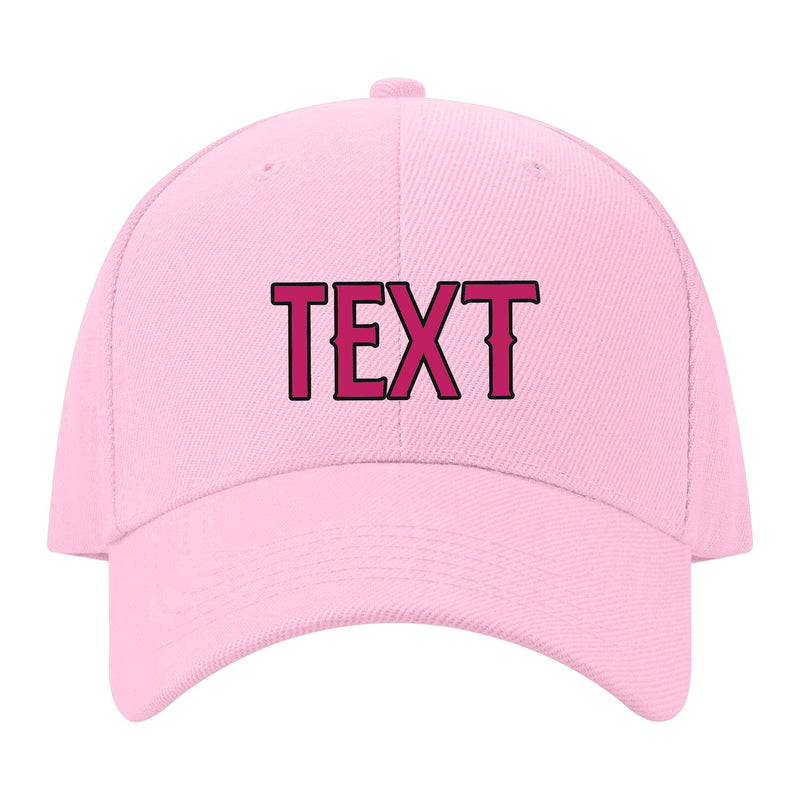 Custom Light Pink Light Pink Hat 13B21713