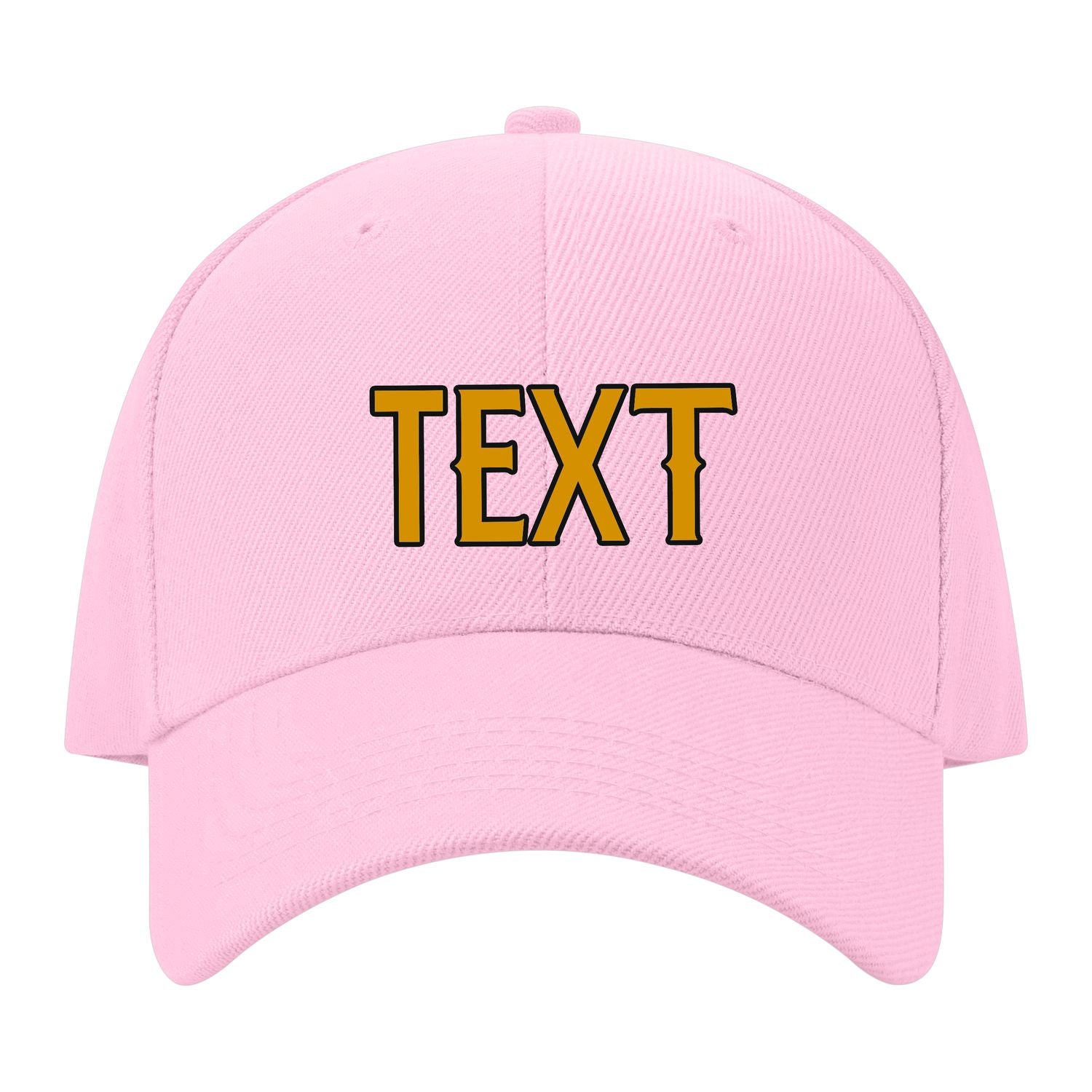 Custom Light Pink Sky Blue Hat 13B21719