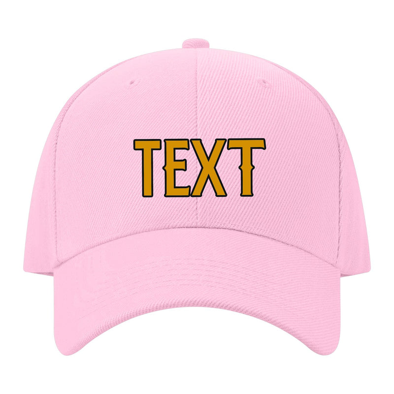 Custom Light Pink Sky Blue Hat 13B21719