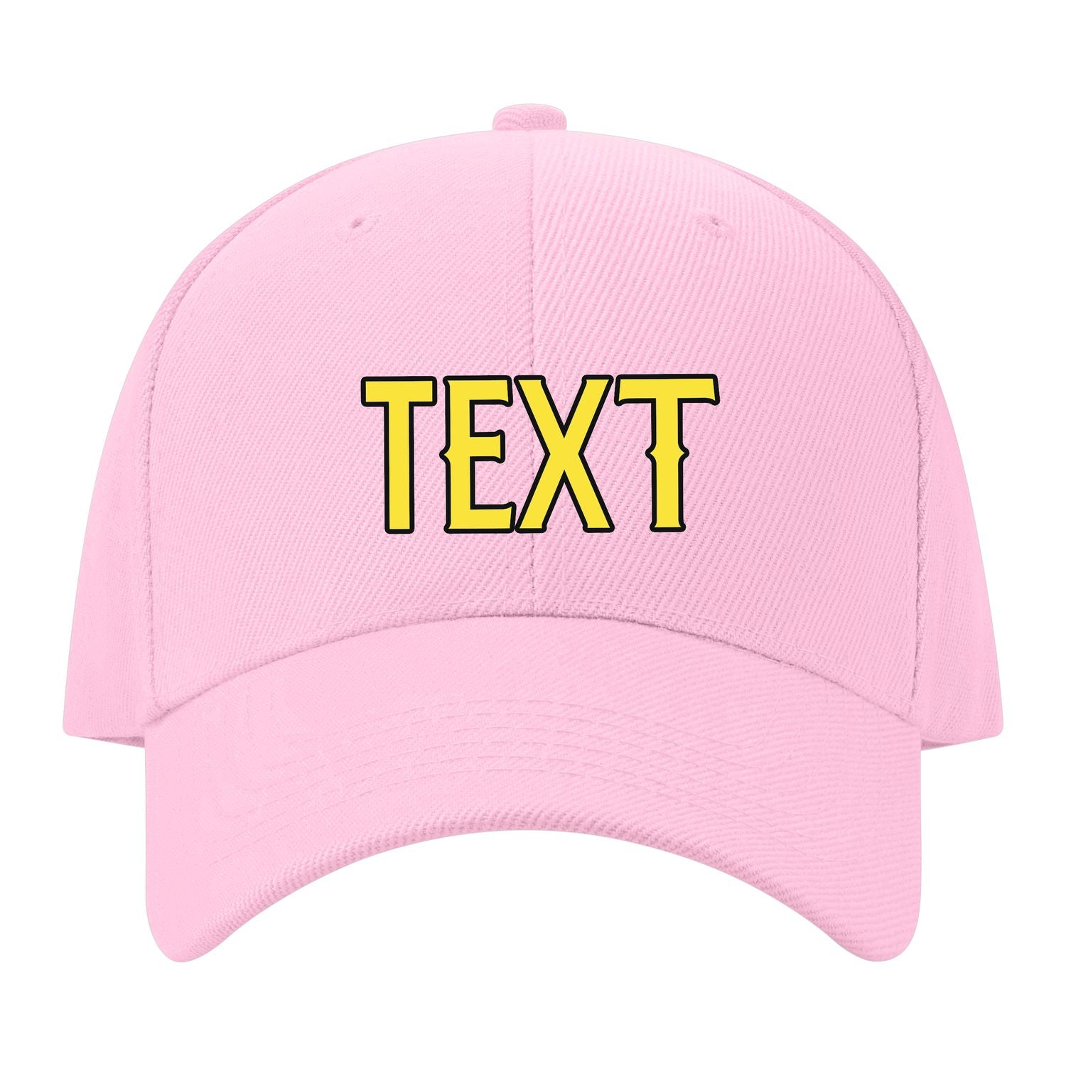 Custom Light Pink Light Coral Red Hat 13B21726