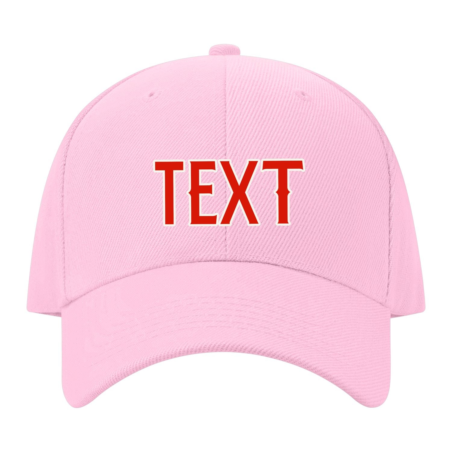 Custom Light Pink Lavender Gray Hat 13B21812