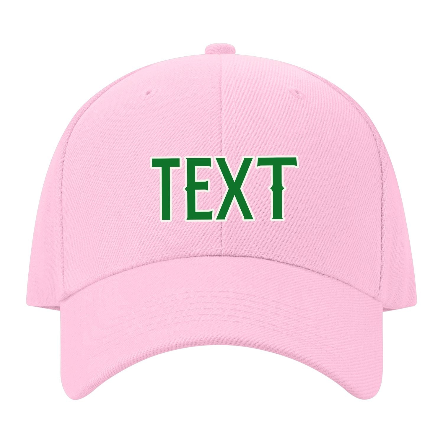 Custom Light Pink Misty Rose Hat 13B21824