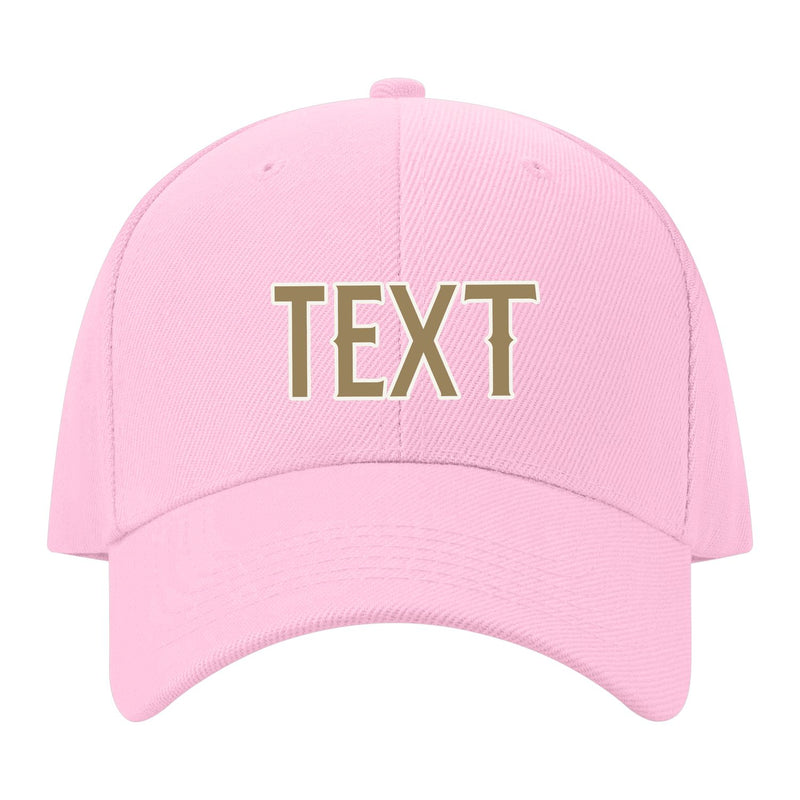 Custom Light Pink Goldenrod Hat 13B21825