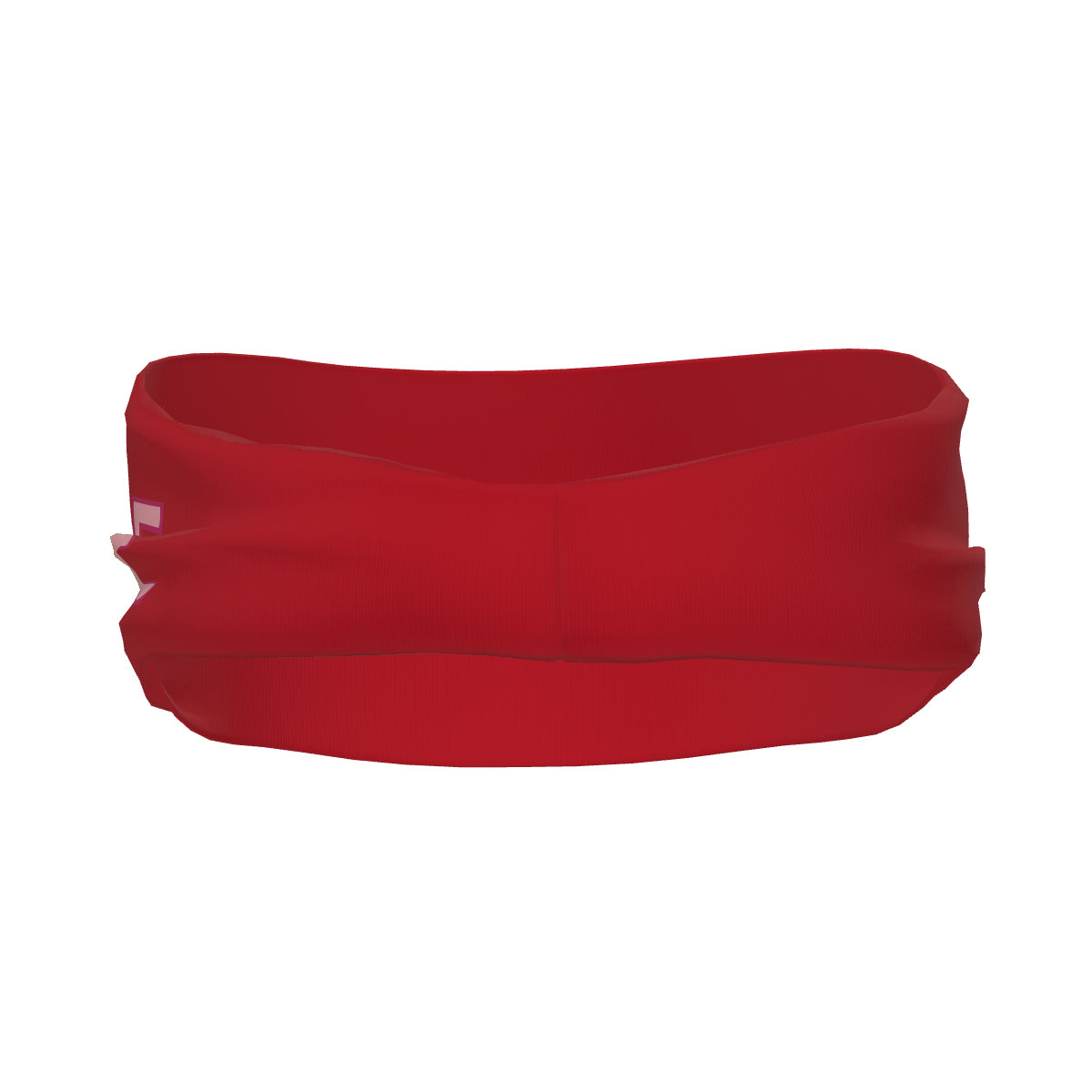 Custom Red Light Pink Sports headband