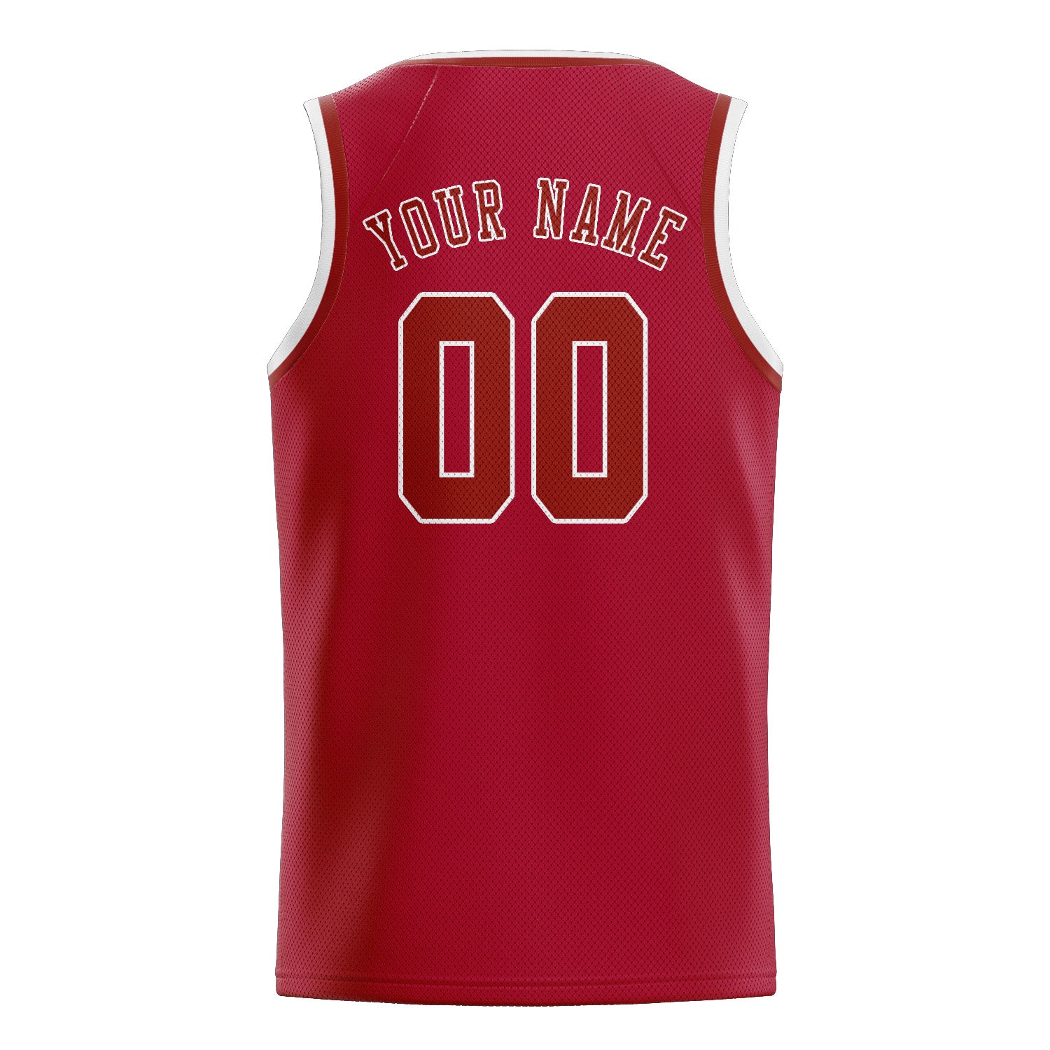 Custom Red Coral Red Basketball Jersey