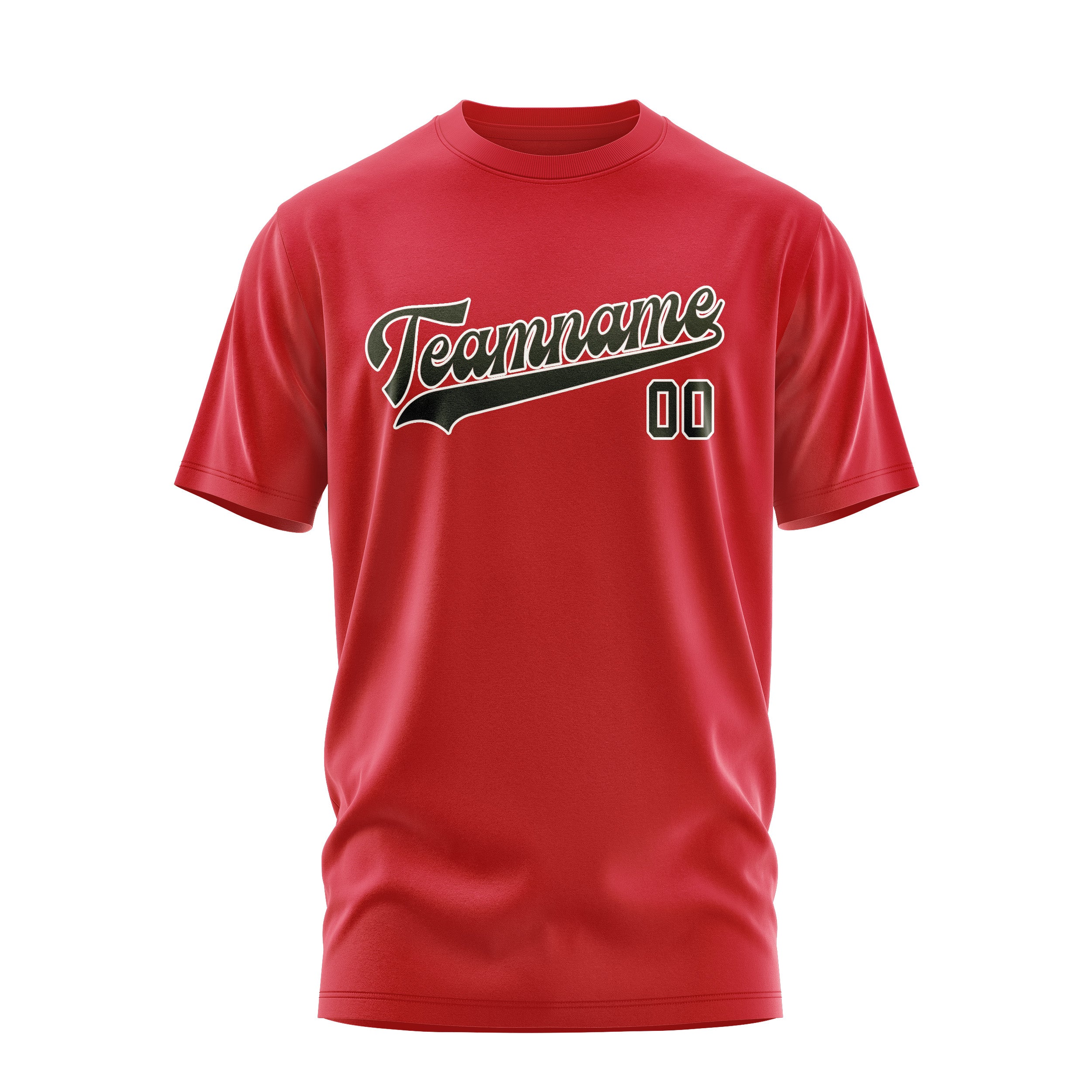 Custom Red Olive T-Shirt