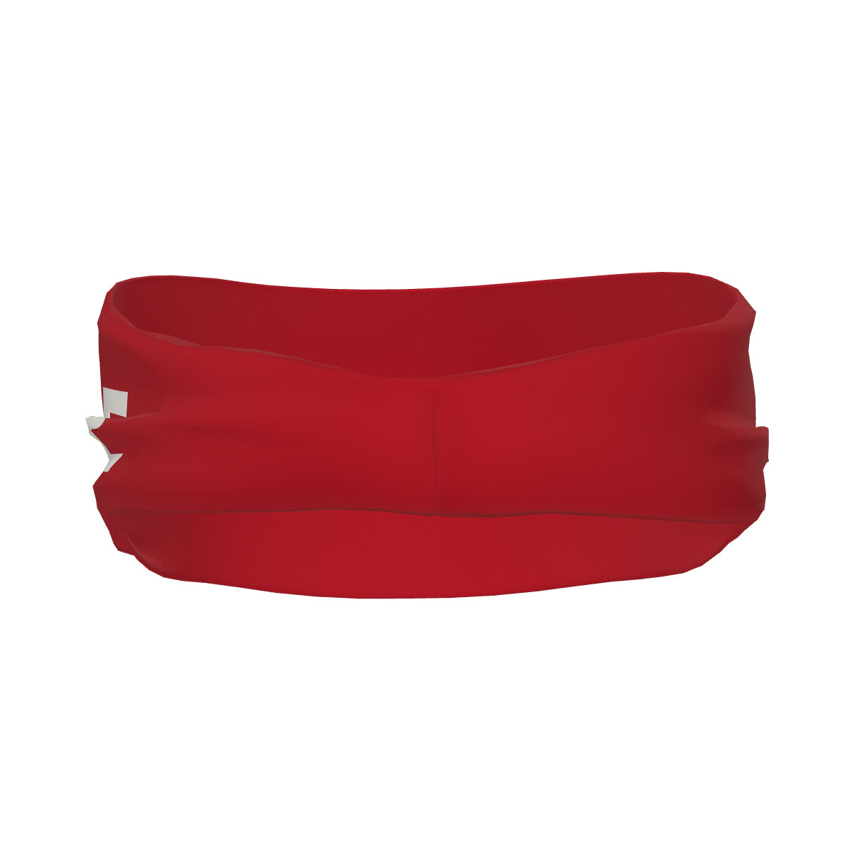 Custom Red White Sports headband
