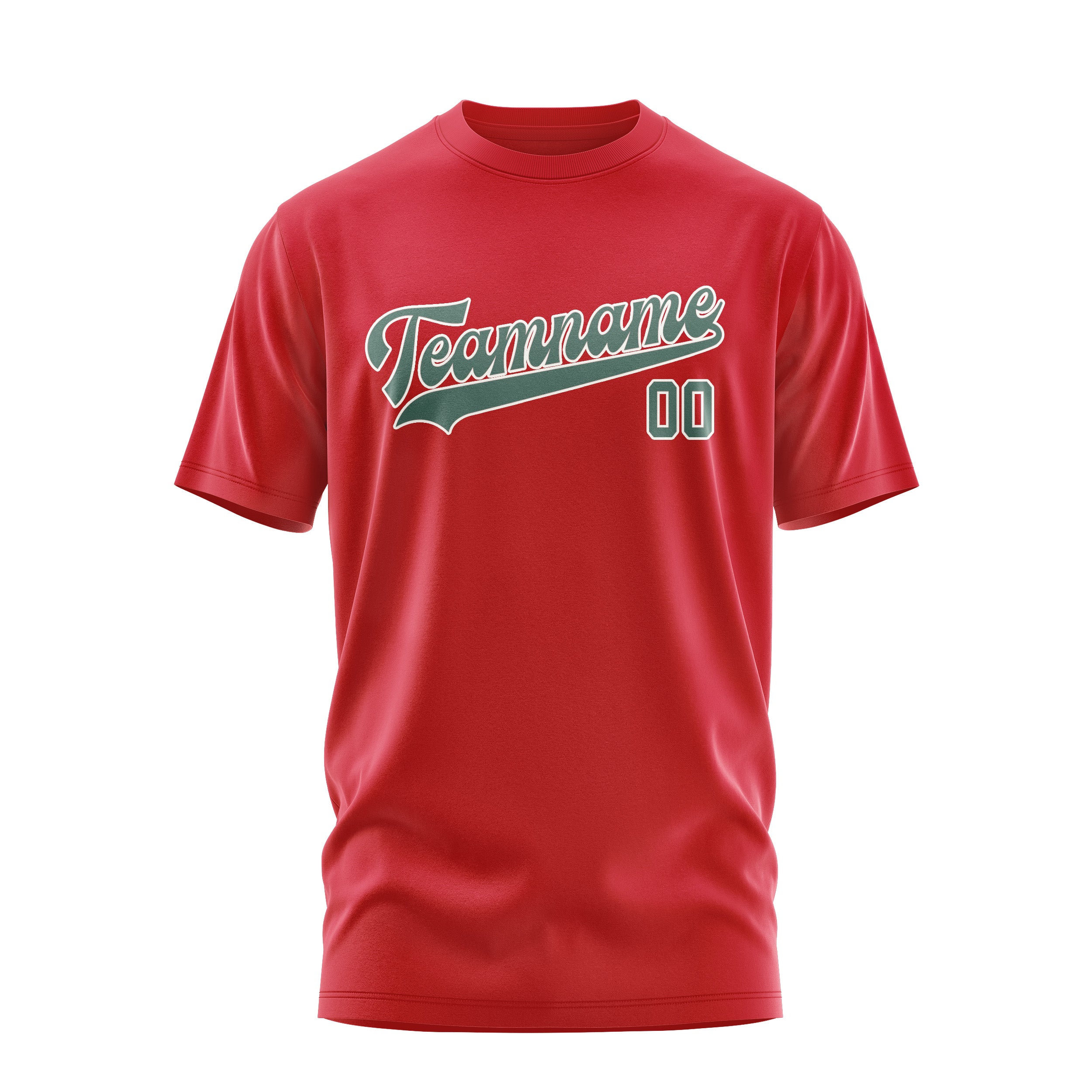 Custom Red Blue Green T-Shirt