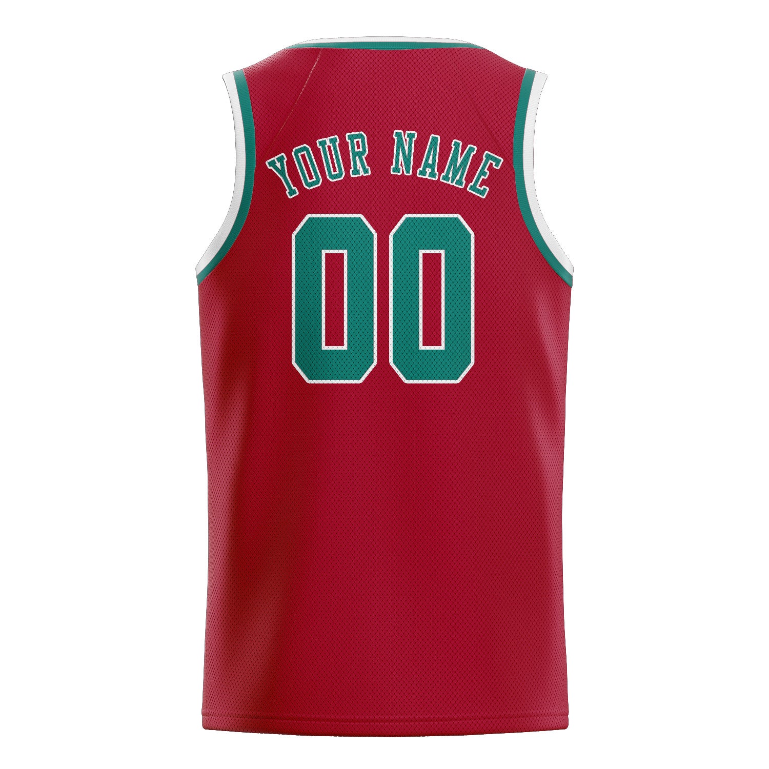 Custom Red Blue Green Basketball Jersey