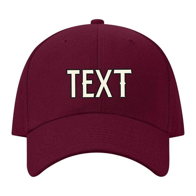 Custom Crimson Red Light Purple Hat 14B21703