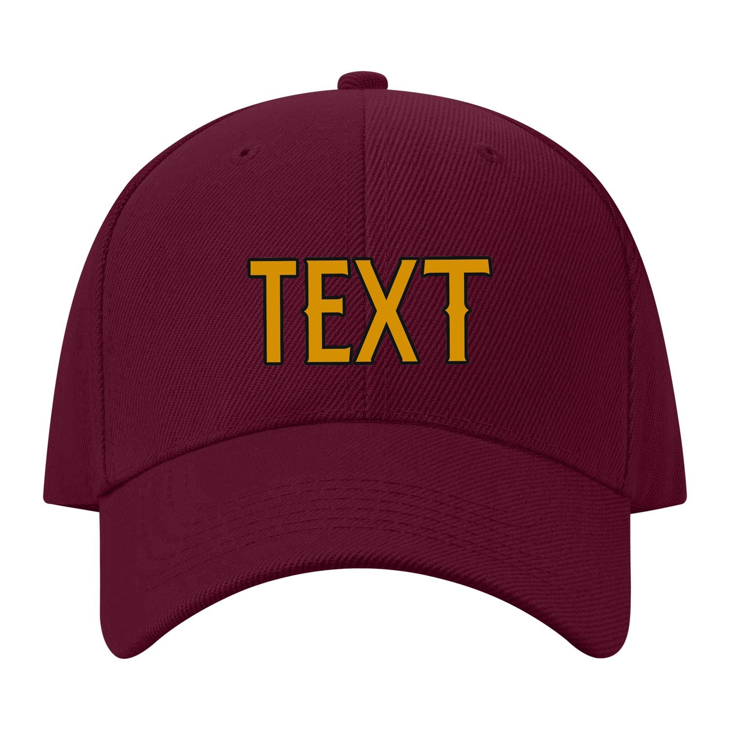 Custom Crimson Red Sky Blue Hat 14B21719
