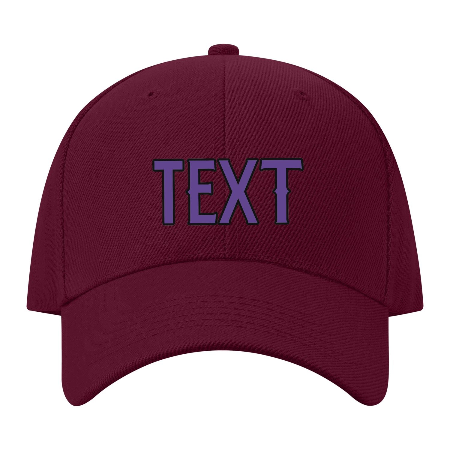 Custom Crimson Red Yellow Hat 14B21723