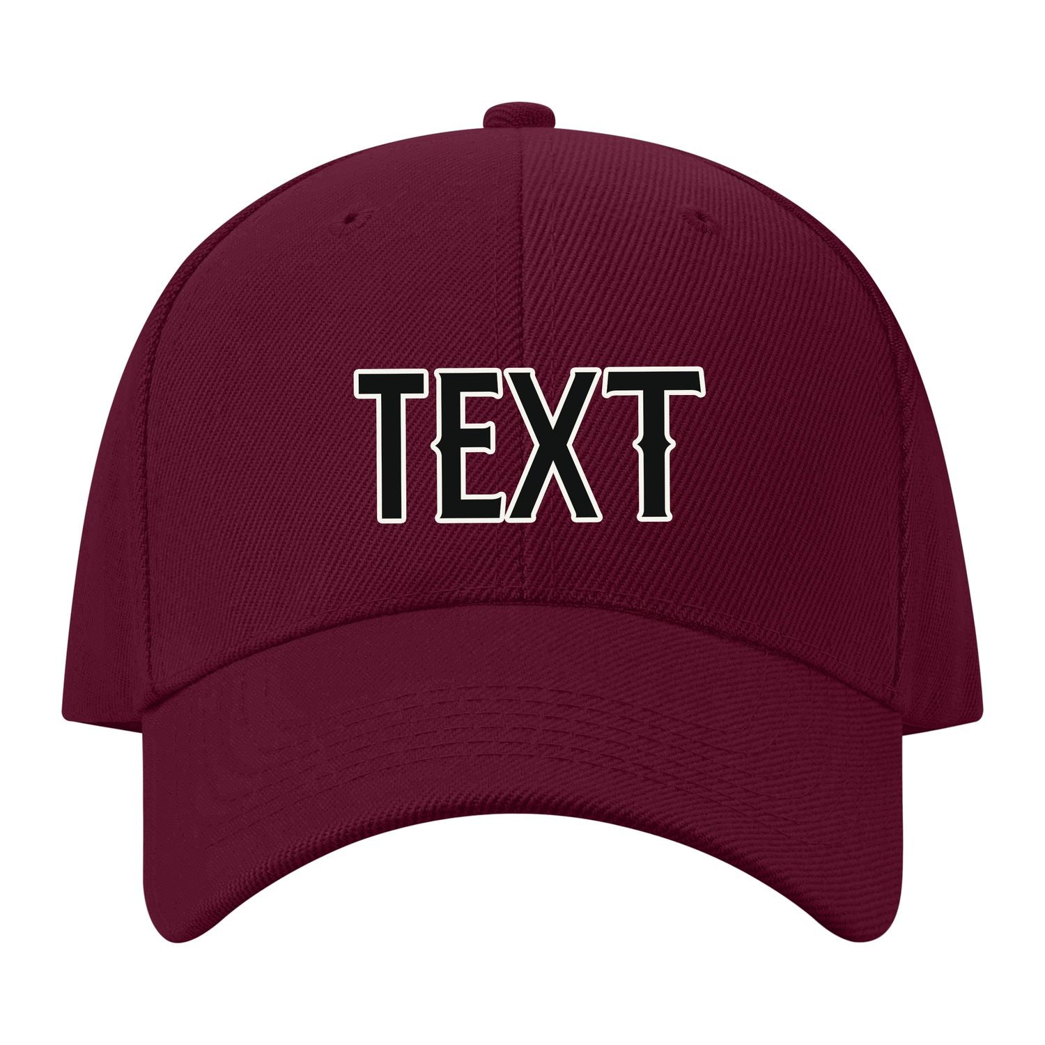 Custom Crimson Red Mocha Hat 14B21817