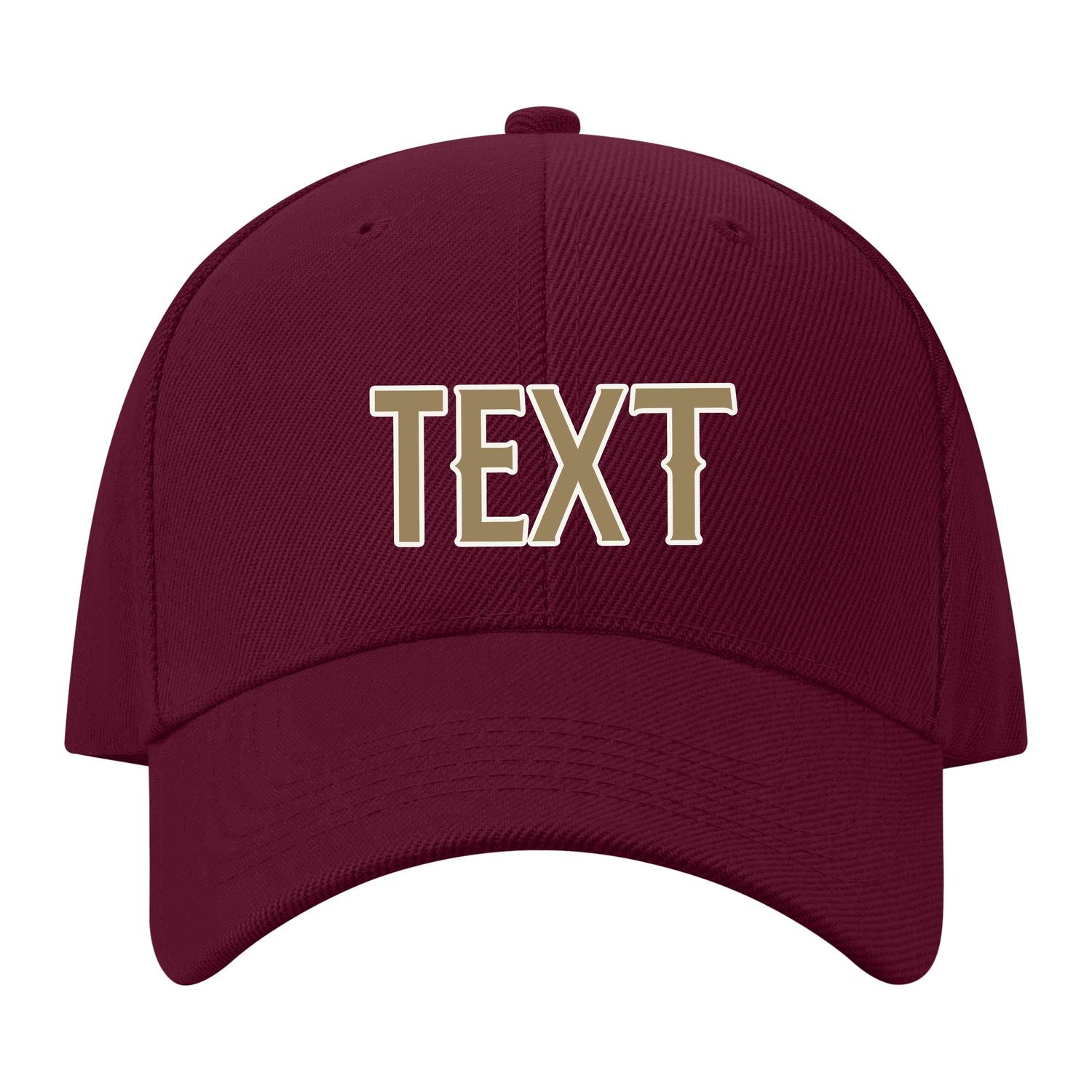 Custom Crimson Red Goldenrod Hat 14B21825