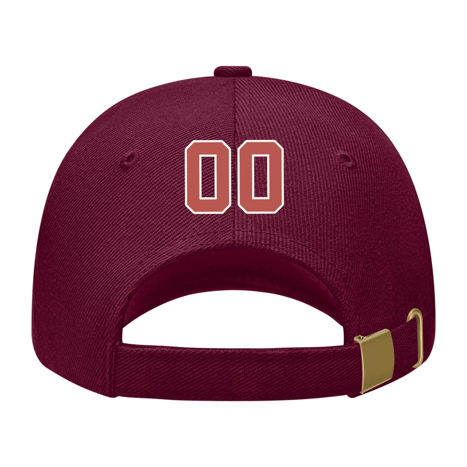 Custom Crimson Red Emerald Green Hat 14B21829