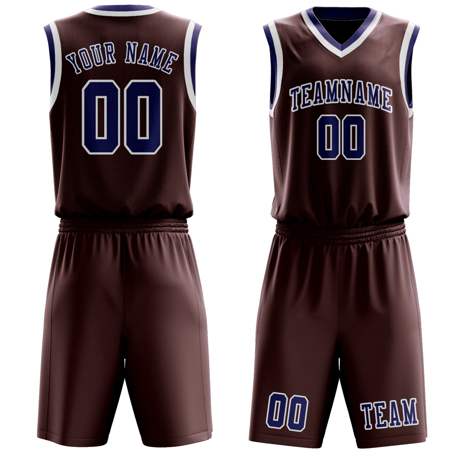 Custom Crimson Red Purple Basketball Set