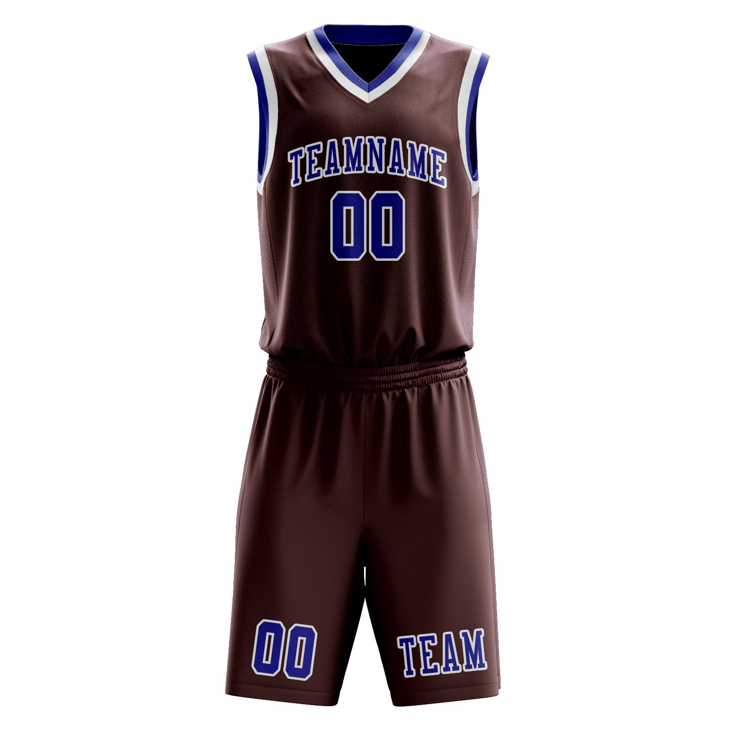 Custom Crimson Red Sky Blue Basketball Set