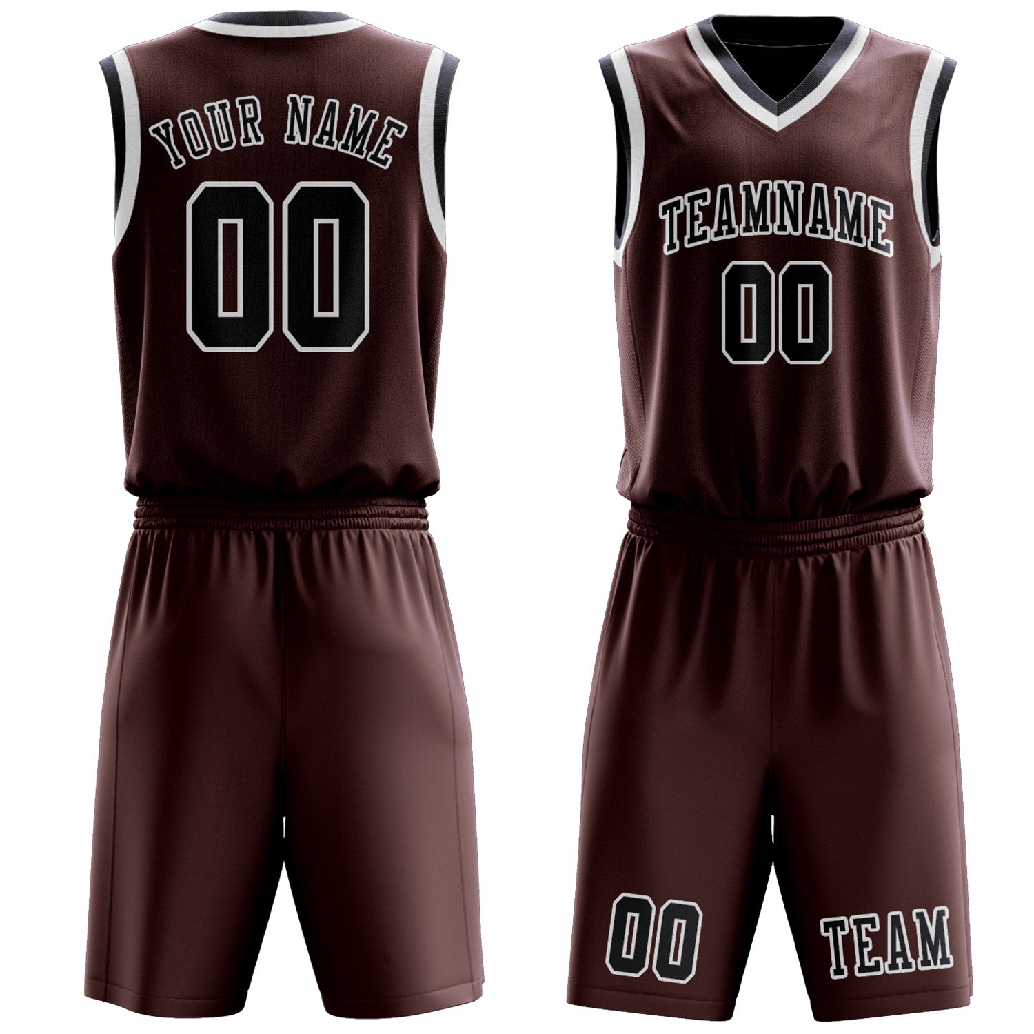 Custom Crimson Red Navy Basketball Set