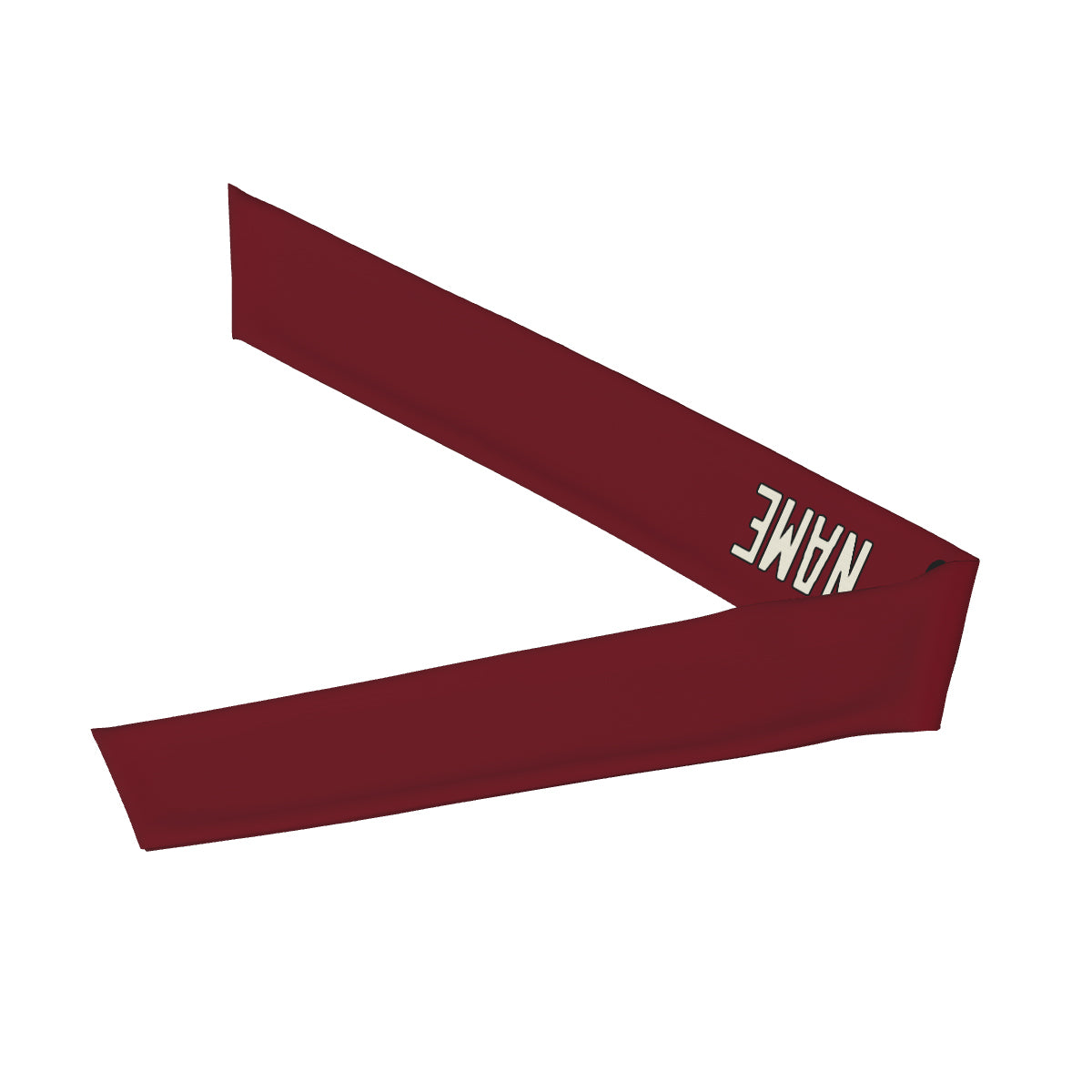 Custom Crimson Red Cream Headband