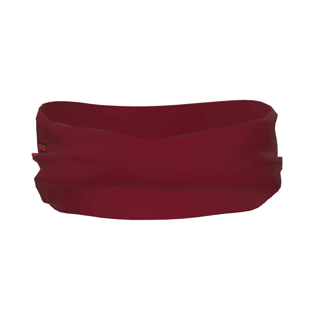 Custom Crimson Red Red Sports headband