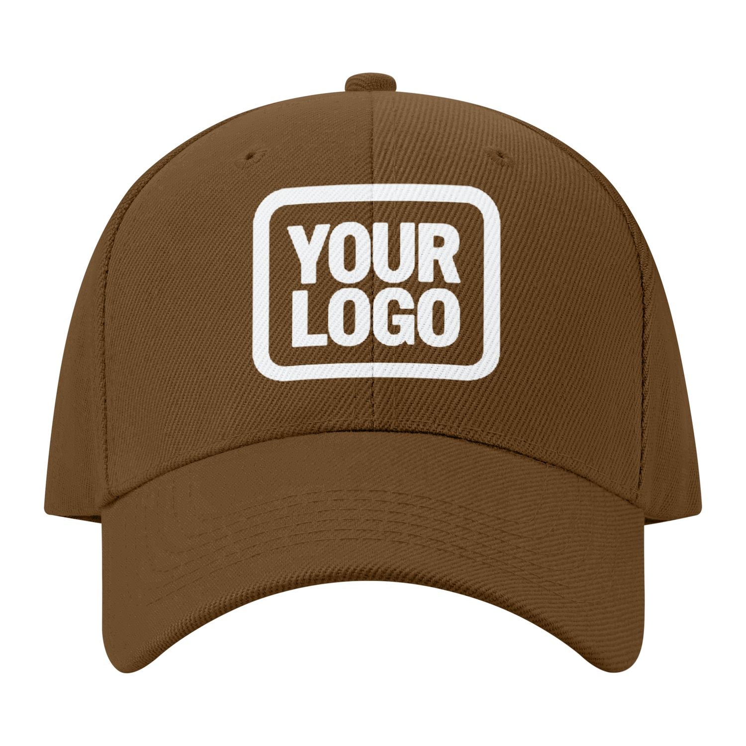 Custom Khaki Pale Ice Blue Hat 15B118