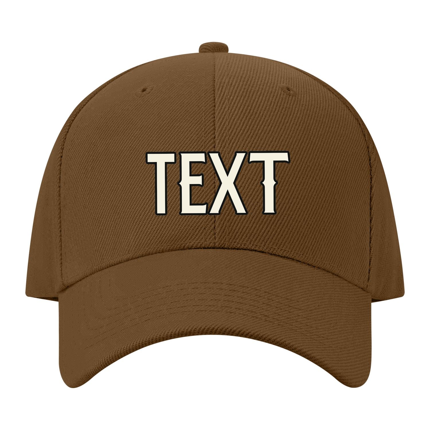 Custom Khaki Light Purple Hat 15B21703