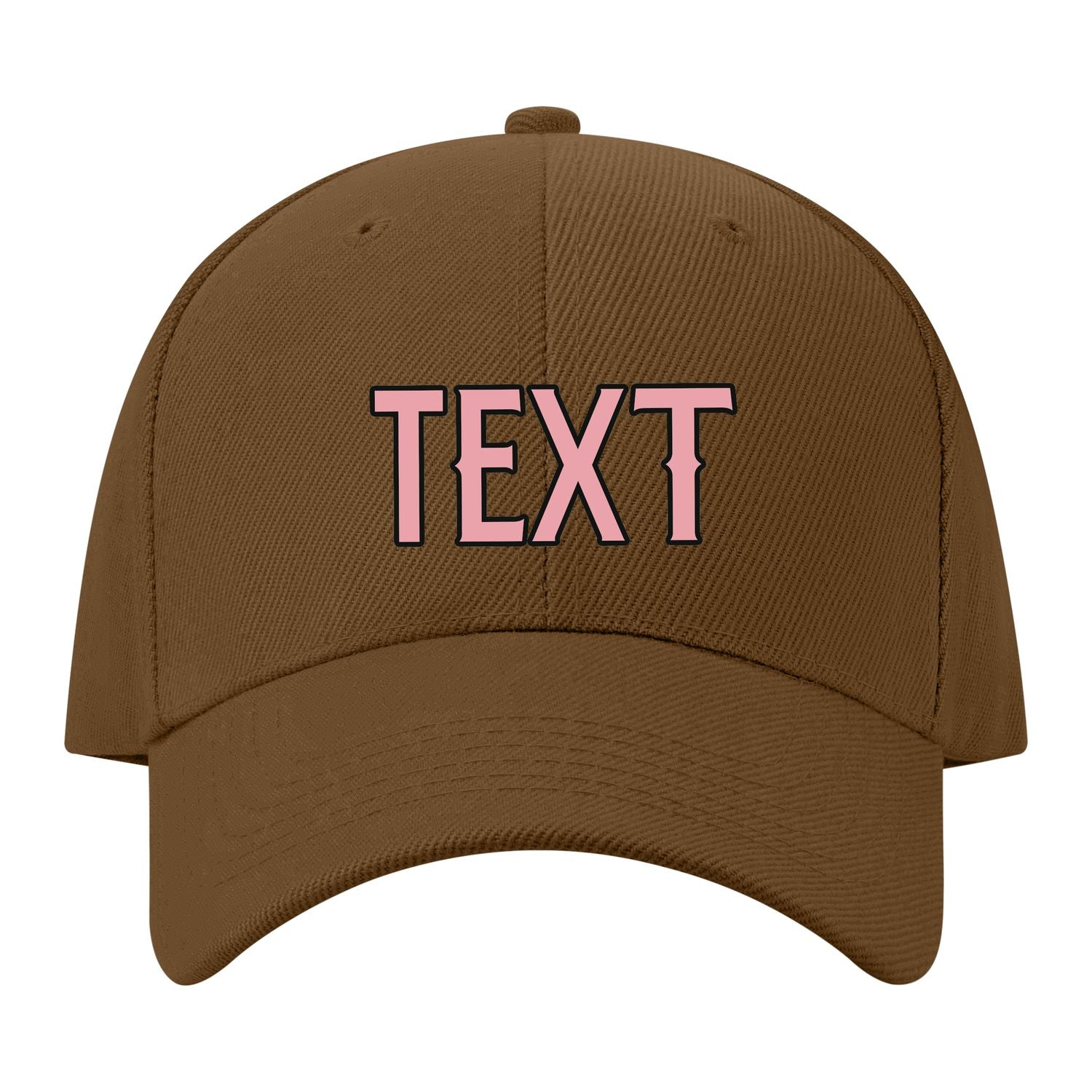 Custom Khaki Light Emerald Green Hat 15B21721