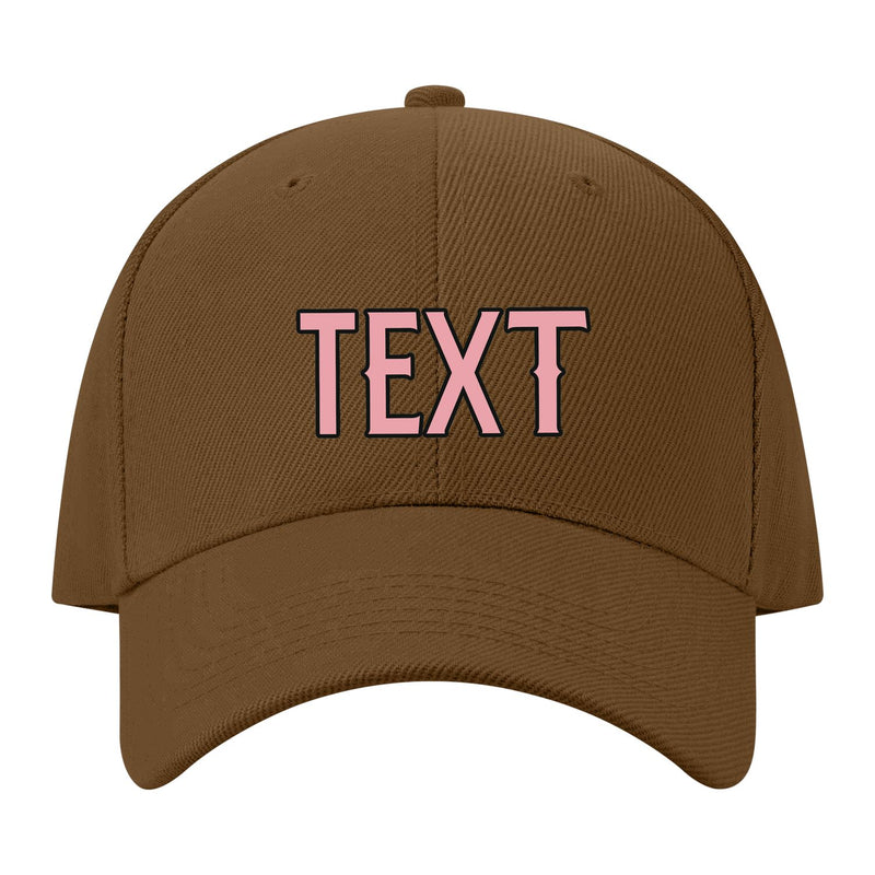 Custom Khaki Light Emerald Green Hat 15B21721