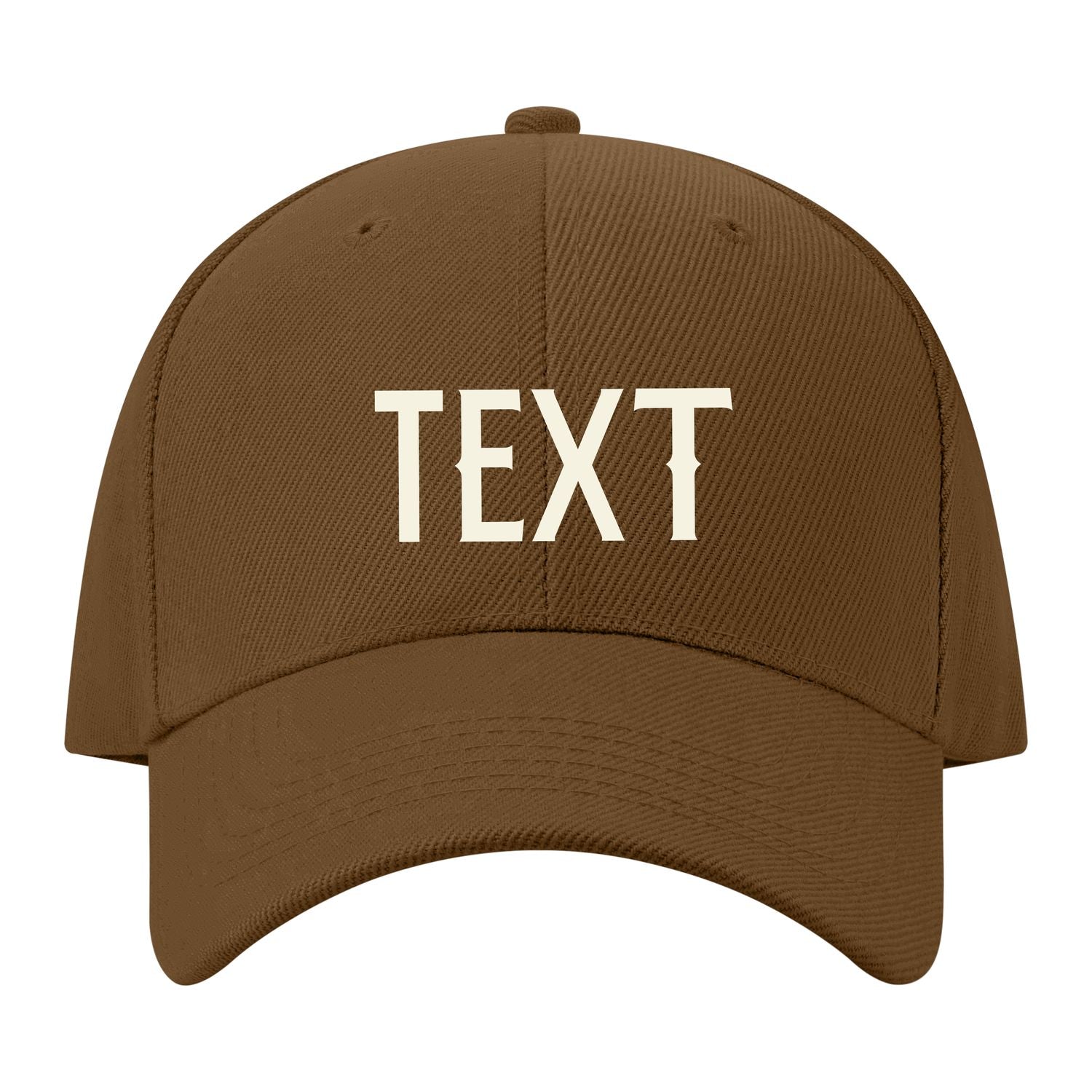 Custom Khaki Light Purple Hat 15B21803