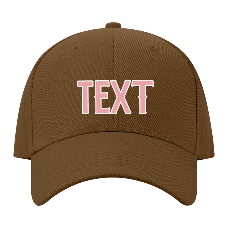 Custom Khaki Light Emerald Green Hat 15B21821