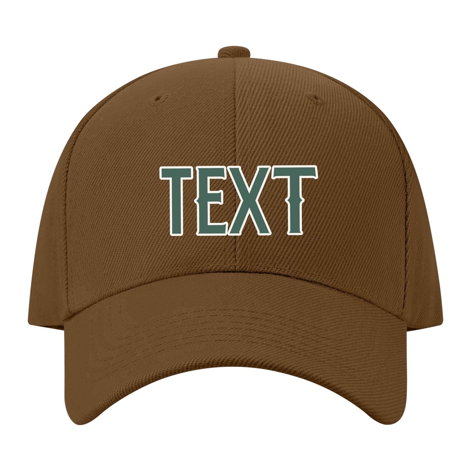 Custom Khaki Slate Gray Hat 15B21827
