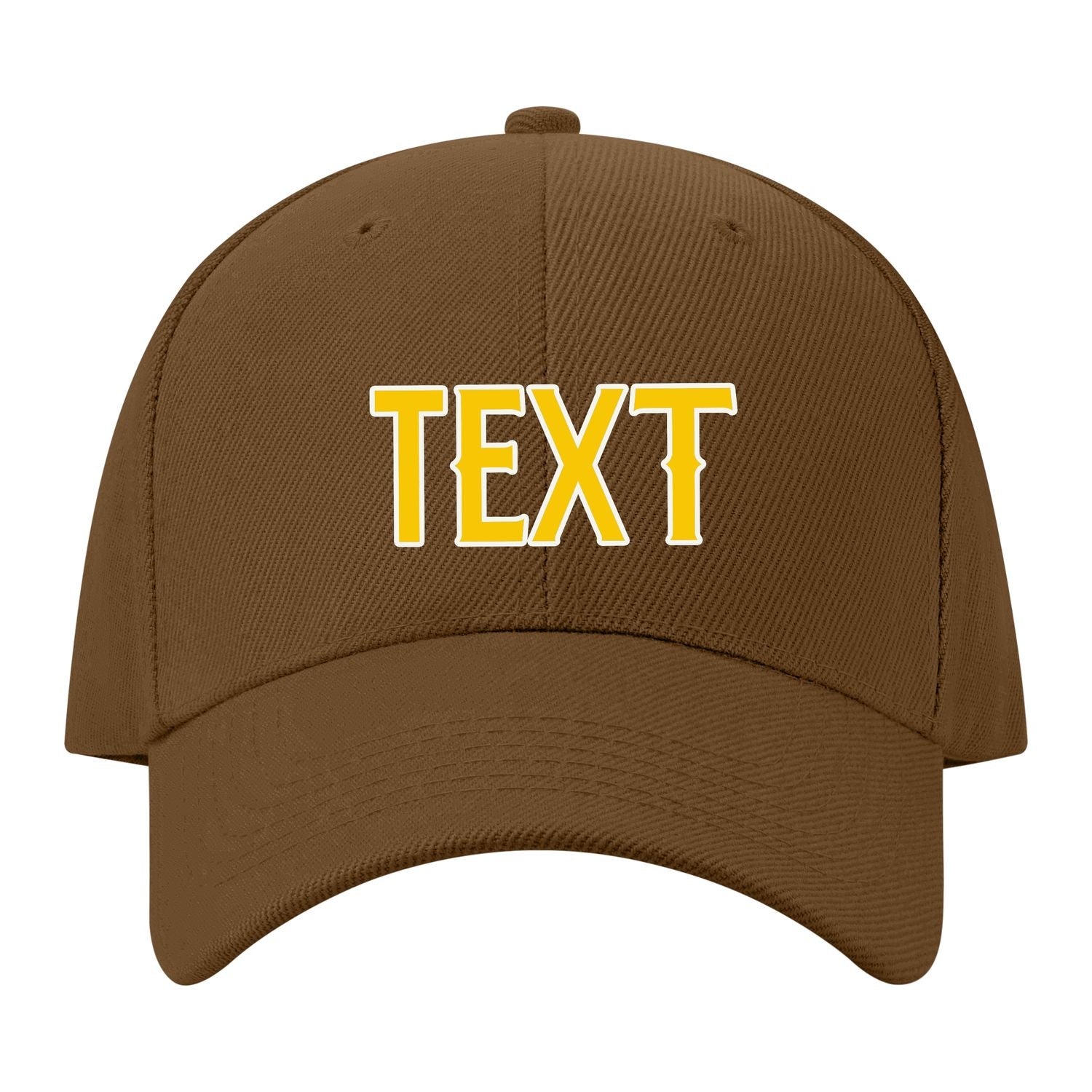 Custom Khaki Peach Powder Hat 15B21830