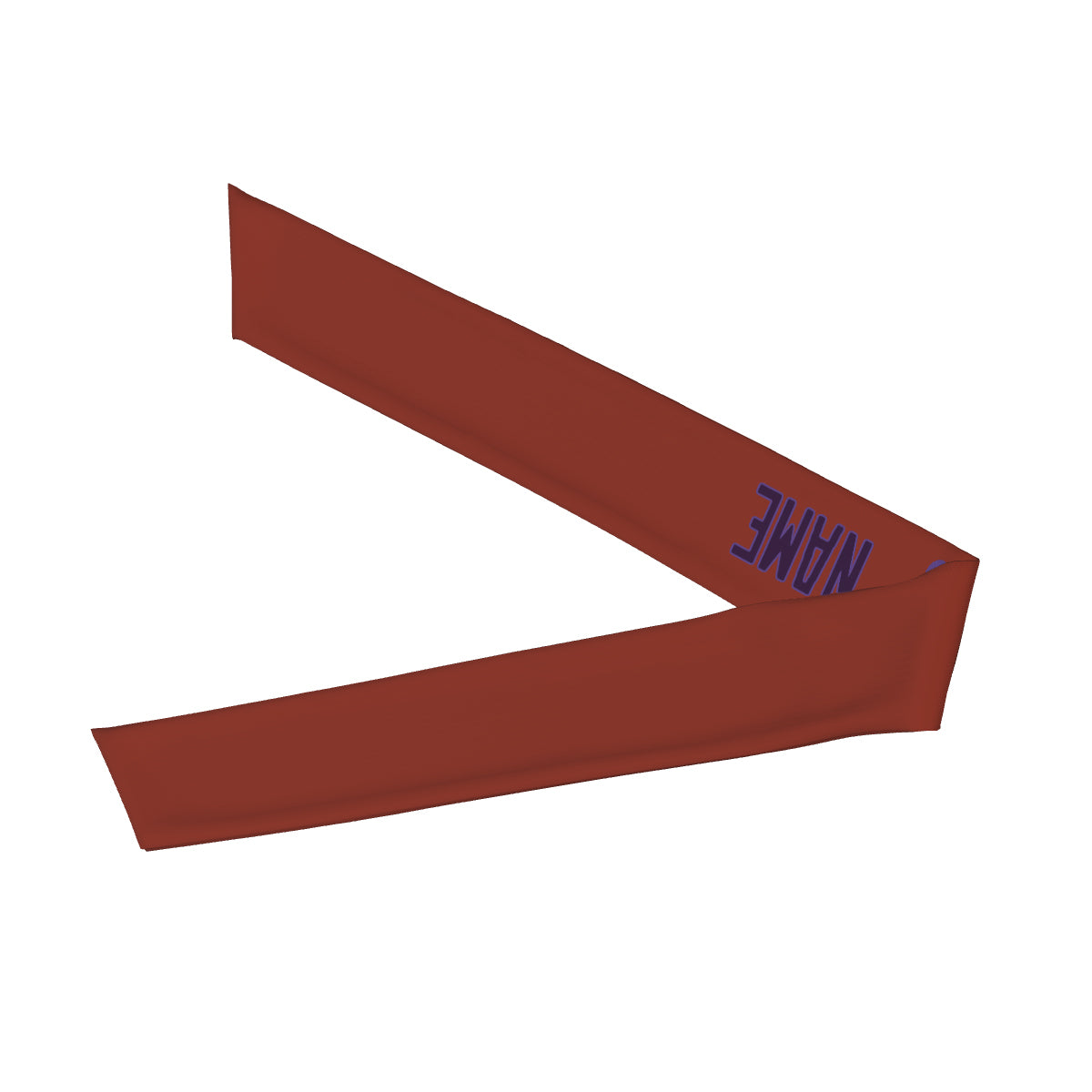 Custom Coral Red Purple Headband
