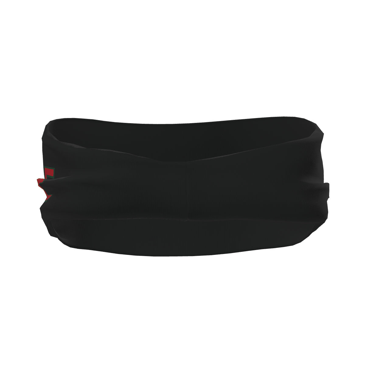 Custom Black Red Sports headband