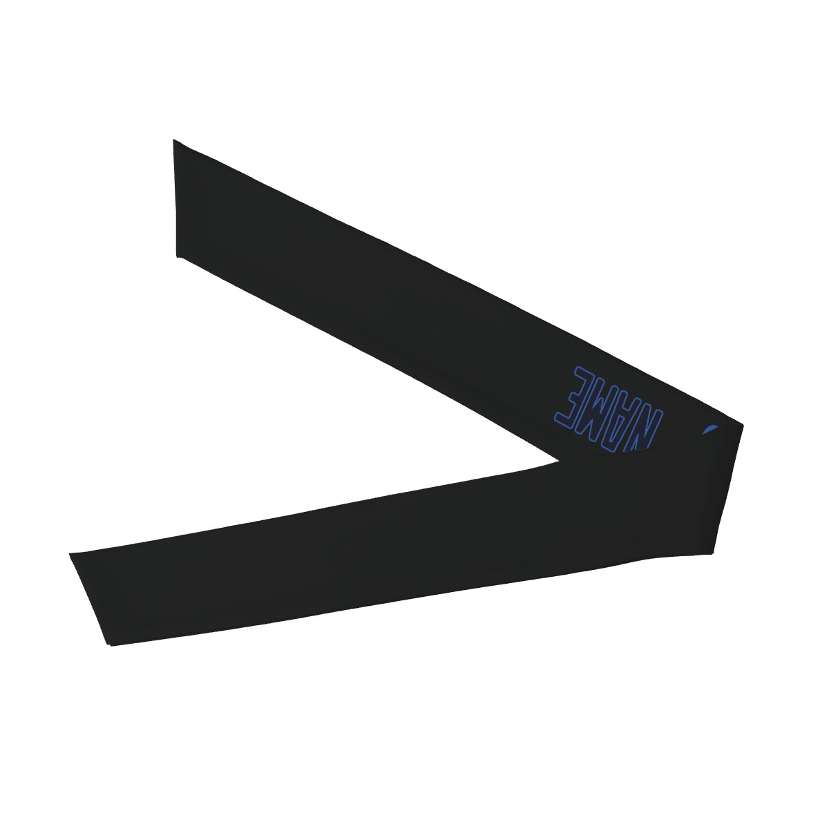 Custom Black Navy Headband