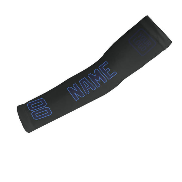 Custom Black Navy Arm Sleeve