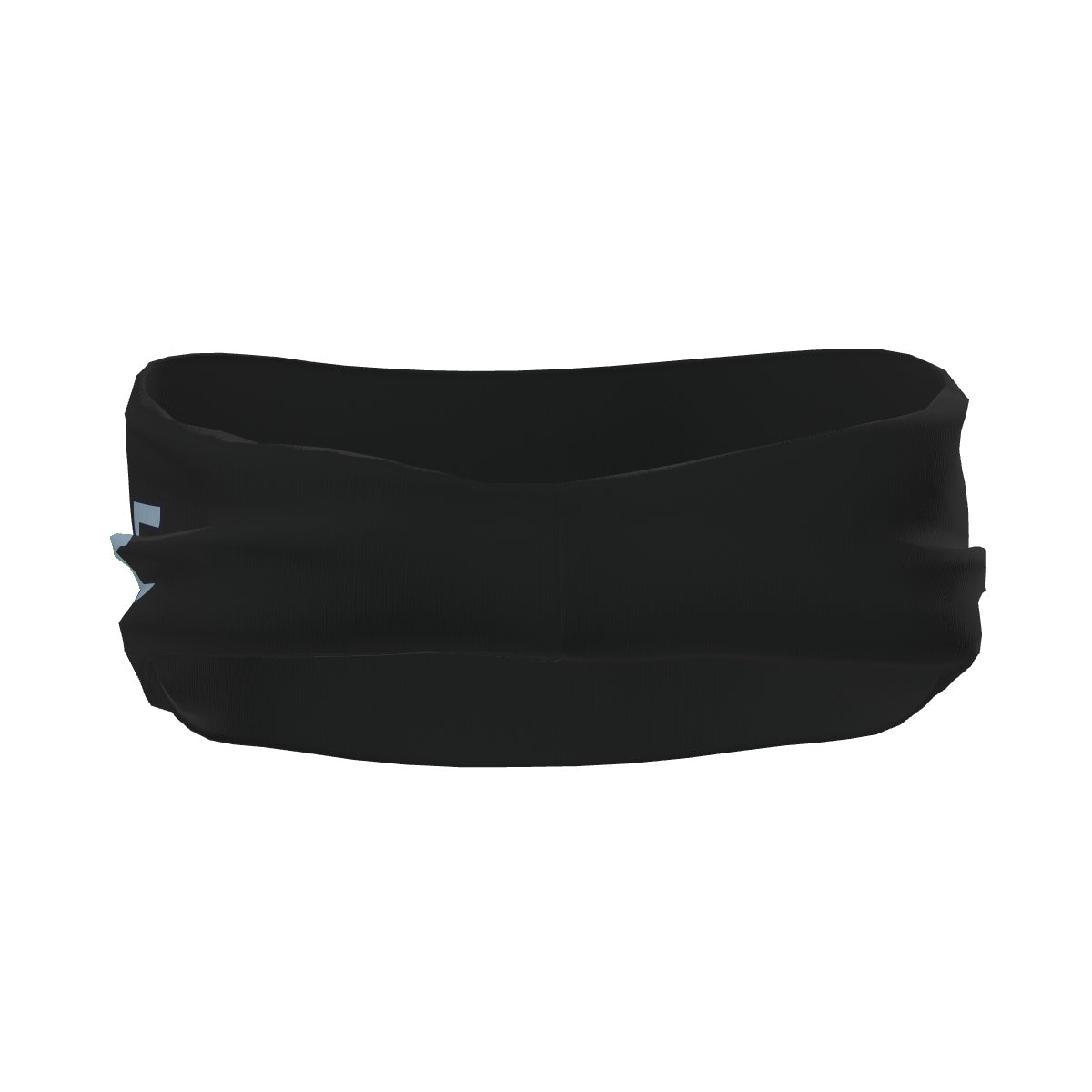 Custom Black Light Blue Sports headband